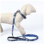 Collier pour Chien Stitch Bleu foncé