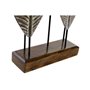 Figurine Décorative DKD Home Decor Bambou Fer Volets (33 x 10 x 81 cm)