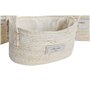 Set de basket DKD Home Decor Coton Fibre (34 x 23 x 20 cm)