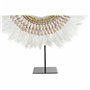 Figurine Décorative DKD Home Decor Fer Plume (50 x 12,5 x 59 cm)