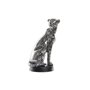 Figurine Décorative DKD Home Decor Argenté Léopard Résine (19,5 x 16 x