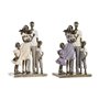 Figurine Décorative DKD Home Decor 17,5 x 8,5 x 26 cm Doré Famille (2 