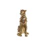 Figurine Décorative DKD Home Decor Léopard Résine Colonial (25,5 x 17 