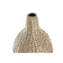 Vase DKD Home Decor Fibre Naturel Gris (20 x 20 x 60 cm)