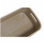 Set de boîtes décoratives DKD Home Decor Naturel Bois MDF 35,5 x 25 x 