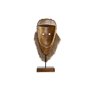 Figurine Décorative DKD Home Decor Naturel Masque Fibre (30 x 10,5 x 5
