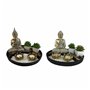 Figurine Décorative DKD Home Decor 26 x 26 x 18 cm Oriental Jardin (2 