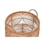 Set de basket DKD Home Decor Naturel Marron Clair Tropical 40 x 40 x 4