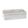 Boîte à bijoux Céramique Argenté (10,2 x 6,3 x 20,5 cm)