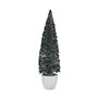 Sapin de Noël Grand 10 x 38 x 10 cm Bleu Doré Plastique