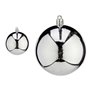 Boules de Noël Ø 8 cm 16 Unités Argenté Plastique 8 x 9 x 8 cm