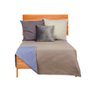 Couette réversible 240 x 260 cm Bleu Gris (6 Unités)
