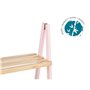 Etagère de salle de bains Rose Naturel Bambou Bois de pin 40,3 x 81,5 