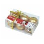 Boule de Noël Mickey Mouse Happy smiles Doré 6 Unités Plastique (Ø 8 c