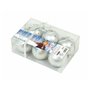 Boule de Noël Frozen Memories Argenté 6 Unités Plastique (Ø 8 cm)