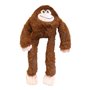 Jouet pour chien en peluche Gloria Mizaru 11 x 44 x 45 cm Singe Marron