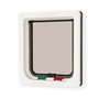 Porte Pet Mate Chatière Blanc 19,2 x 20 cm