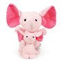 Jouet pour chien en peluche Gloria Hoa Rose 10 cm Eléphant