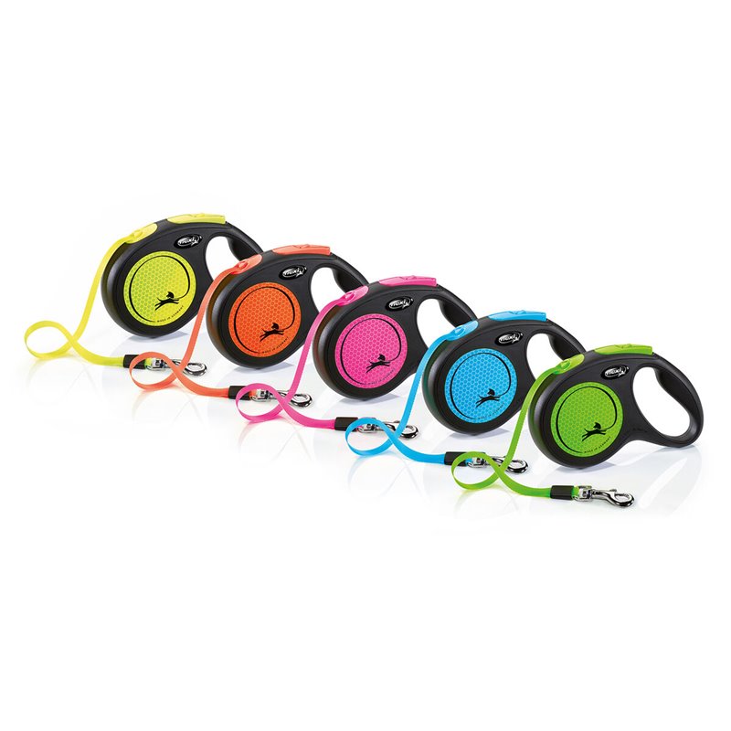 Image secondaire de Laisse pour Chien Flexi Flexi 5 m Rose M