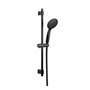 Set de douche Wenko Young Line 25451100 Noir mat Acier inoxydable Ø 19