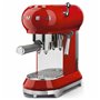 Cafetière express Smeg ECF01RDEU Rouge