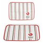 Dessous de plat Bon Appetit Blanc Rouge 33 x 0,3 x 48 cm (12 Unités)