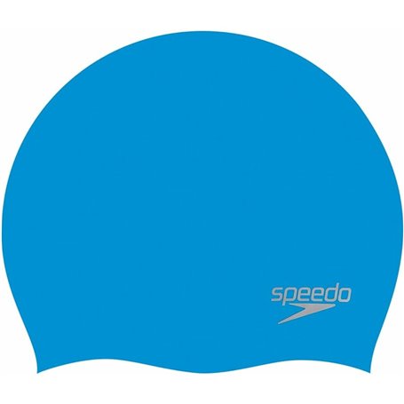 Bonnet de bain Speedo 8-70984D437  Bleu Noir Silicone Tous les âges