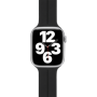 Bracelet Silicone pour Apple Watch 42-44-45-49mm Noir Bigben
