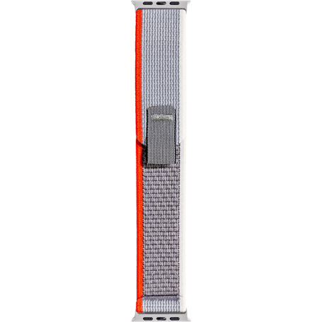 Bracelet Trail pour Apple Watch 38-40-41mm Gris et Rouge Bigben