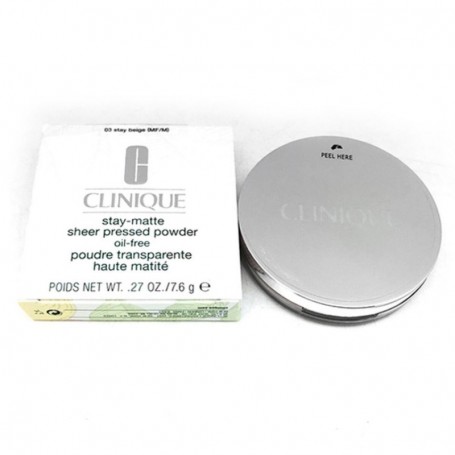 Poudres Compactes Stay Matte Clinique 04 - stay honey 7,6 g