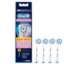 Rechange brosse à dents électrique Oral-B Sensi Ultrathin Blanc (4 pcs