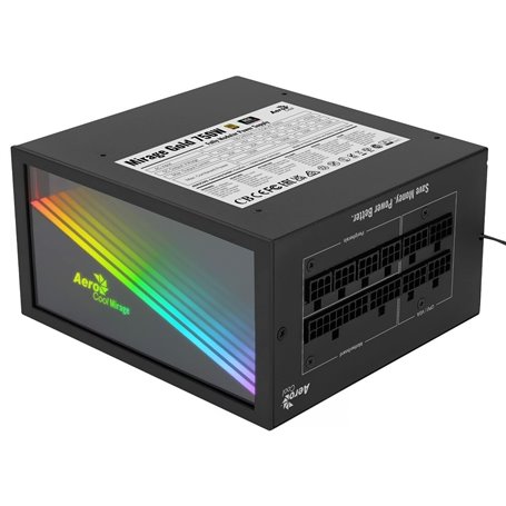 Bloc dAlimentation Aerocool MIRAGEGOLD 750W Fuente Alimentación PC Mod