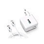 Chargeur Mural + Câble USB C Urban Factory GSC65UF Blanc