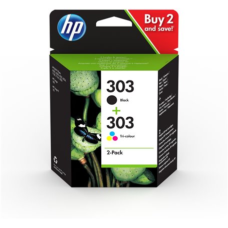 Cartouche d'encre originale HP 3YM92AE-301 Multicouleur