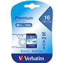 Carte Mémoire SD Verbatim PREMIUM SDHC C10/U1 16 GB