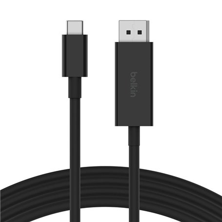 Adaptateur USB C vers DisplayPort Belkin 2 m Noir