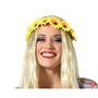Serre-tête Fleurs Jaune Années 60
