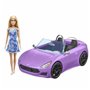 Poupée Barbie And Her Purple Convertible