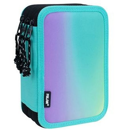 Pochette à crayons triple Milan Sunset 49 Pièces 19,5 x 13 x 7,5 cm Ve