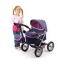 Poussette pour poupées Reig Bleu Rose 45 cm