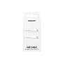 Câble USB-C Samsung EP-DN975BWE Blanc 1 m