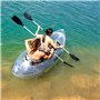 Kayak Gonflable Transparent avec Accessoires Paros InnovaGoods 312 cm 