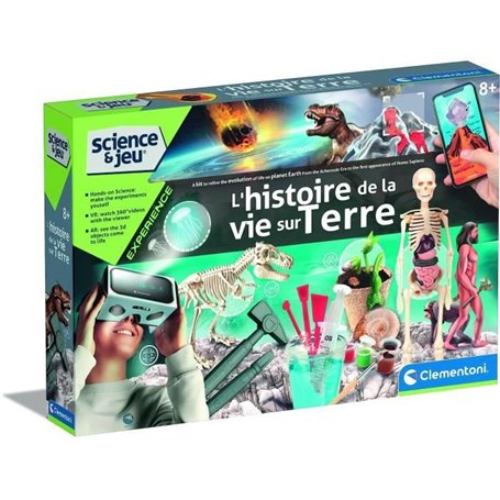 Clementoni - Sciences et jeu - L'histoire de la vie sur Terre - Réalit