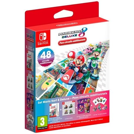 Set Pass Circuits Additionnels de Mario Kart 8 Deluxe - Édition Standa