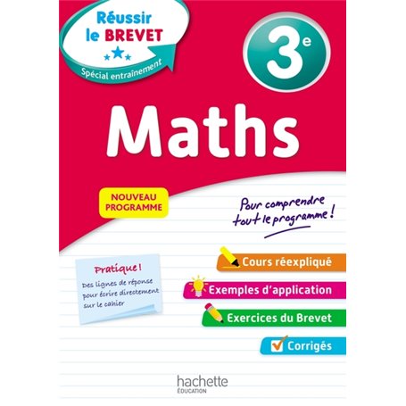 Réussir au collège - Maths 3e