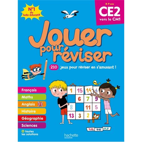 Jouer pour réviser - Du CE2 au CM1 - Cahier de vacances 2023
