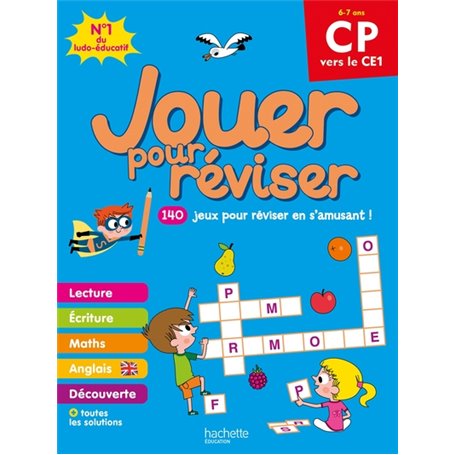 Jouer pour réviser - Du CP au CE1 - Cahier de vacances 2023