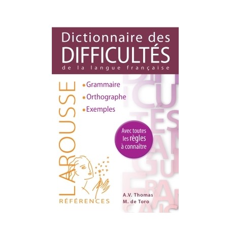 Dictionnaire des difficultés de la langue française