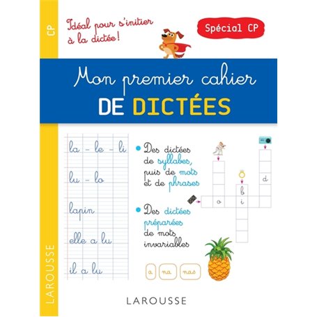 Mon premier cahier de dictées
