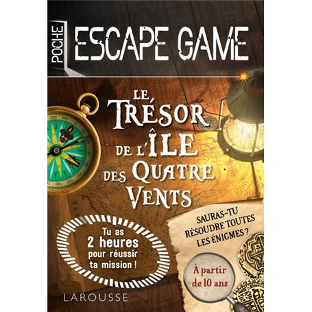 Escape de game de poche  - Le Trésor de l'île des Quatre Vents